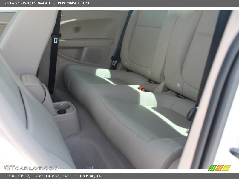 Pure White / Beige 2014 Volkswagen Beetle TDI