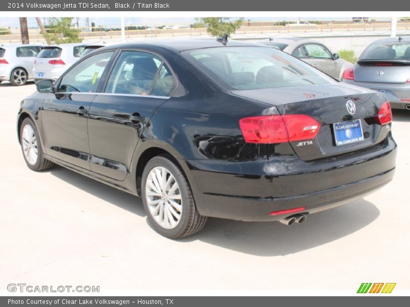 Black / Titan Black 2014 Volkswagen Jetta TDI Sedan