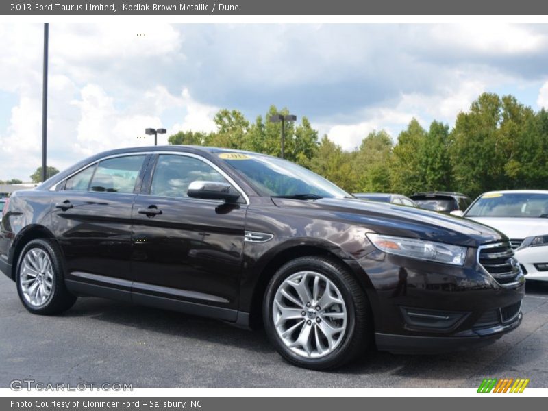 Kodiak Brown Metallic / Dune 2013 Ford Taurus Limited
