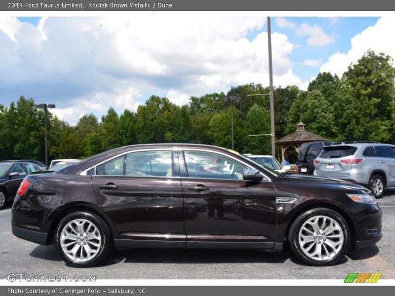 Kodiak Brown Metallic / Dune 2013 Ford Taurus Limited