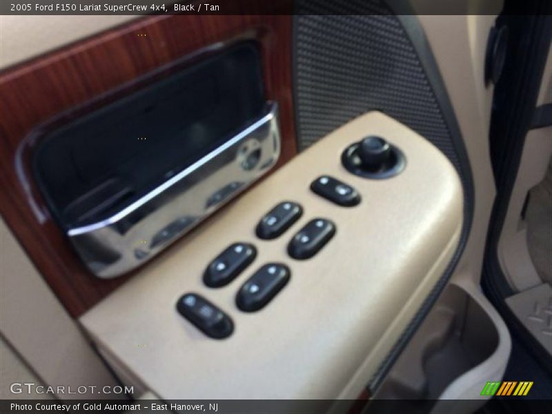 Black / Tan 2005 Ford F150 Lariat SuperCrew 4x4