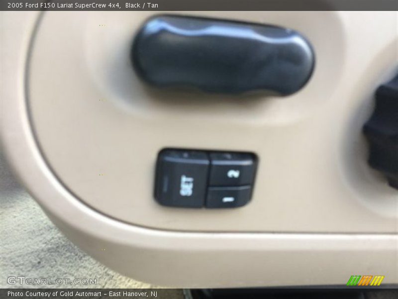 Black / Tan 2005 Ford F150 Lariat SuperCrew 4x4