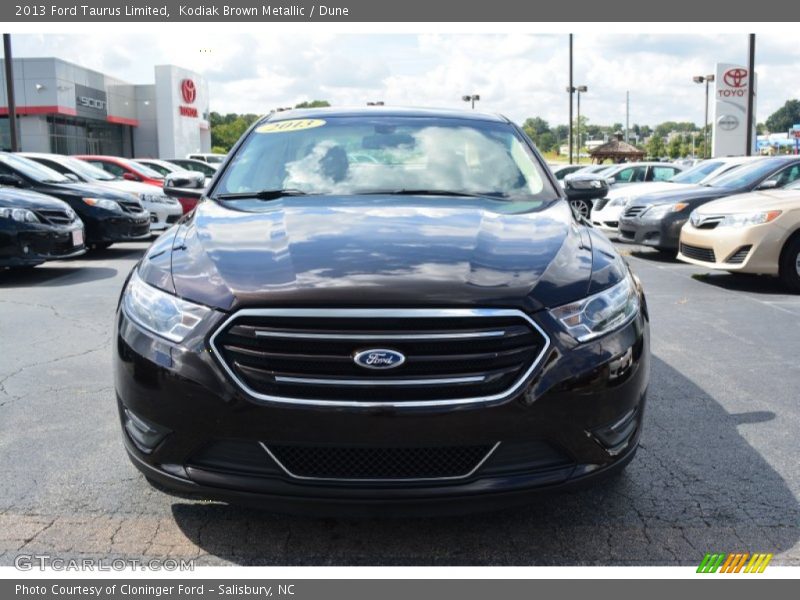 Kodiak Brown Metallic / Dune 2013 Ford Taurus Limited