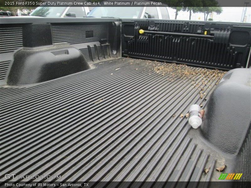 White Platinum / Platinum Pecan 2015 Ford F350 Super Duty Platinum Crew Cab 4x4