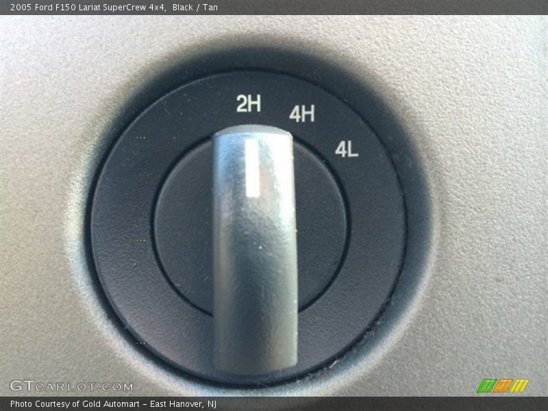Black / Tan 2005 Ford F150 Lariat SuperCrew 4x4