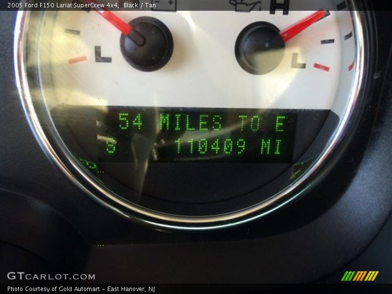 Black / Tan 2005 Ford F150 Lariat SuperCrew 4x4