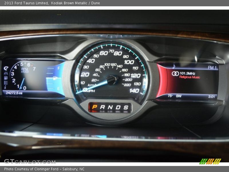 Kodiak Brown Metallic / Dune 2013 Ford Taurus Limited