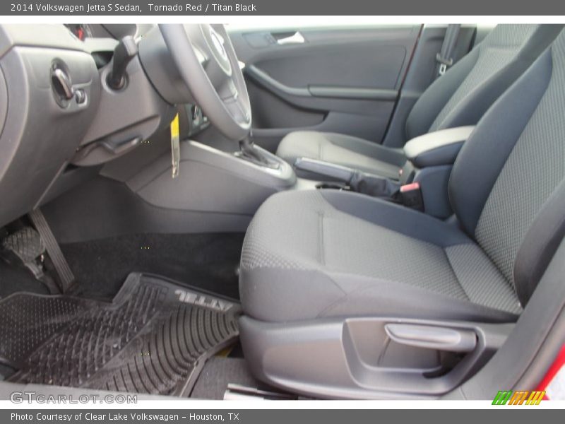 Tornado Red / Titan Black 2014 Volkswagen Jetta S Sedan