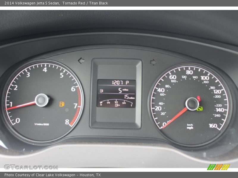 Tornado Red / Titan Black 2014 Volkswagen Jetta S Sedan