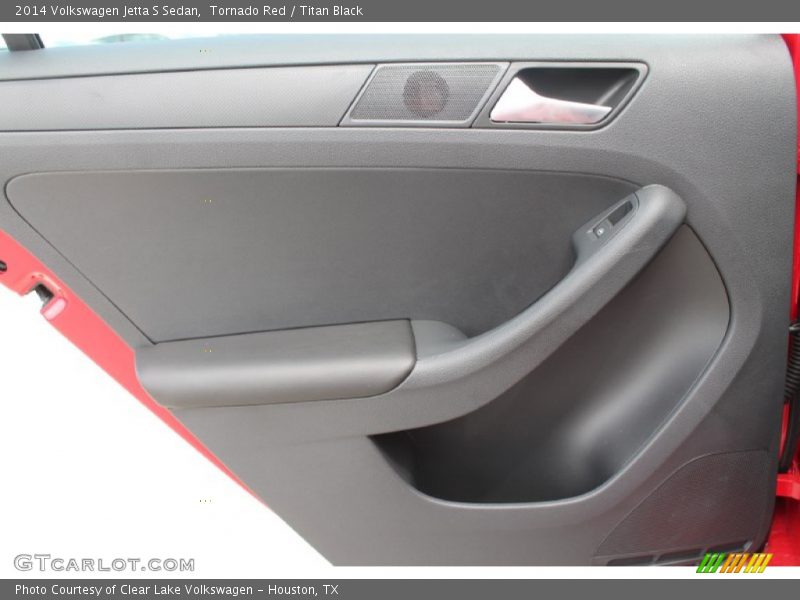 Tornado Red / Titan Black 2014 Volkswagen Jetta S Sedan