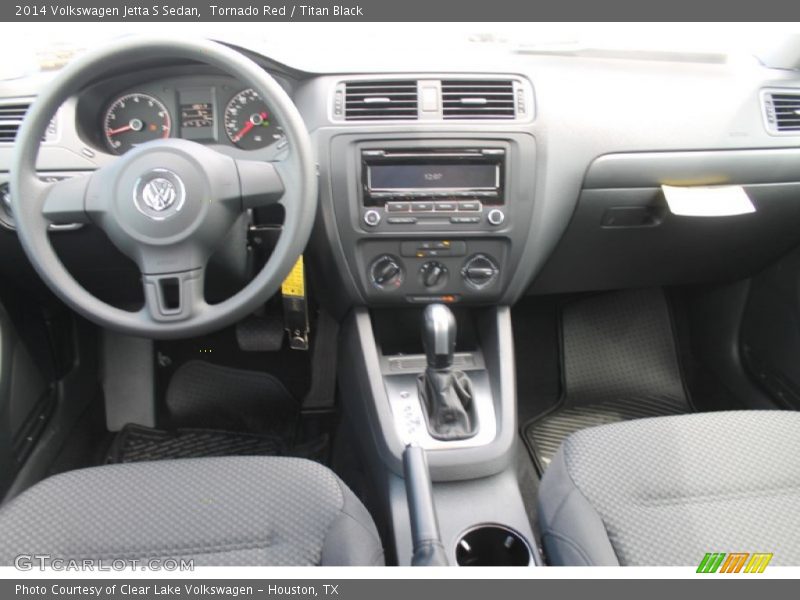 Tornado Red / Titan Black 2014 Volkswagen Jetta S Sedan