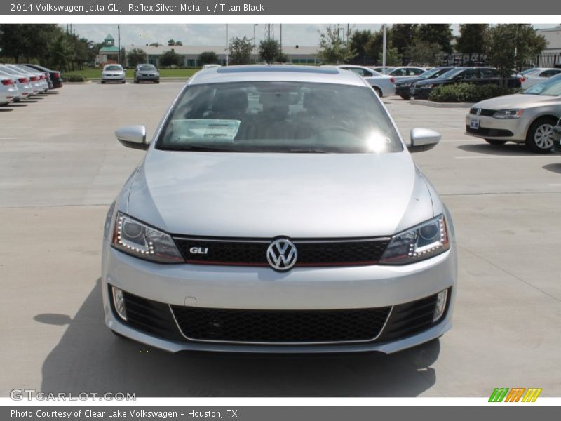 Reflex Silver Metallic / Titan Black 2014 Volkswagen Jetta GLI