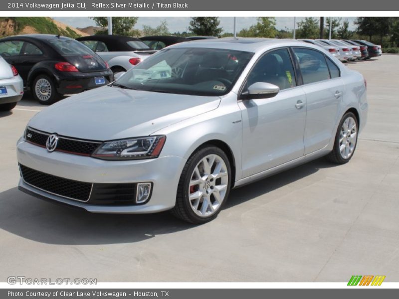 Reflex Silver Metallic / Titan Black 2014 Volkswagen Jetta GLI