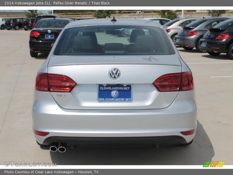 Reflex Silver Metallic / Titan Black 2014 Volkswagen Jetta GLI