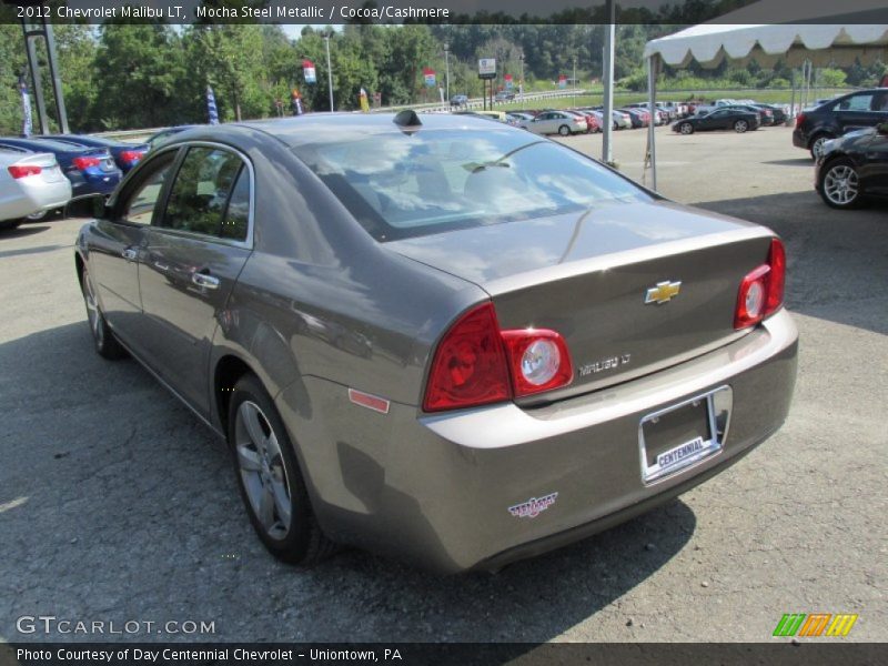 Mocha Steel Metallic / Cocoa/Cashmere 2012 Chevrolet Malibu LT