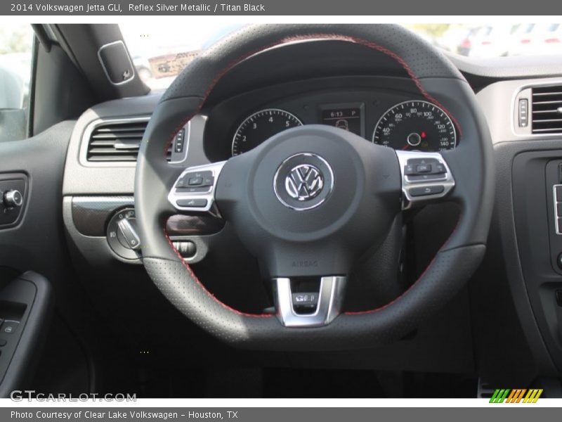 Reflex Silver Metallic / Titan Black 2014 Volkswagen Jetta GLI
