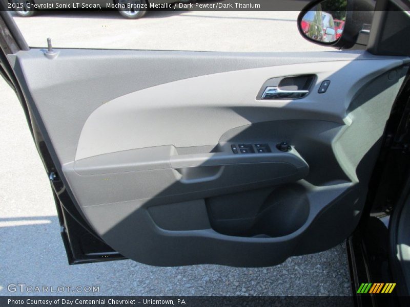 Mocha Bronze Metallic / Dark Pewter/Dark Titanium 2015 Chevrolet Sonic LT Sedan
