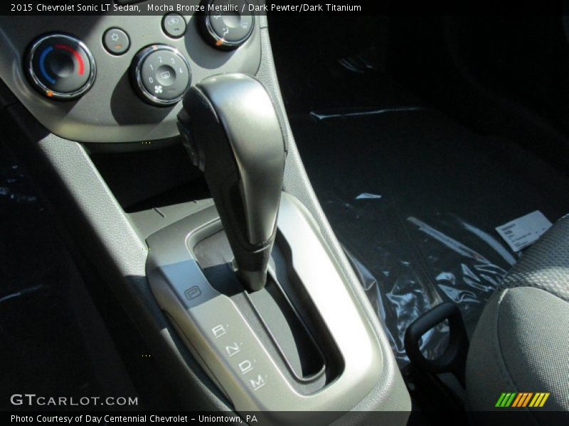 Mocha Bronze Metallic / Dark Pewter/Dark Titanium 2015 Chevrolet Sonic LT Sedan