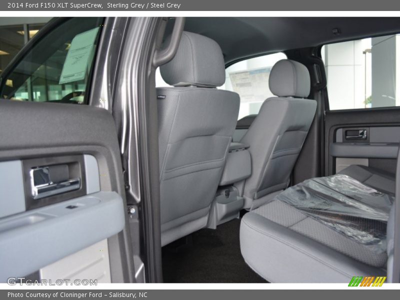Sterling Grey / Steel Grey 2014 Ford F150 XLT SuperCrew