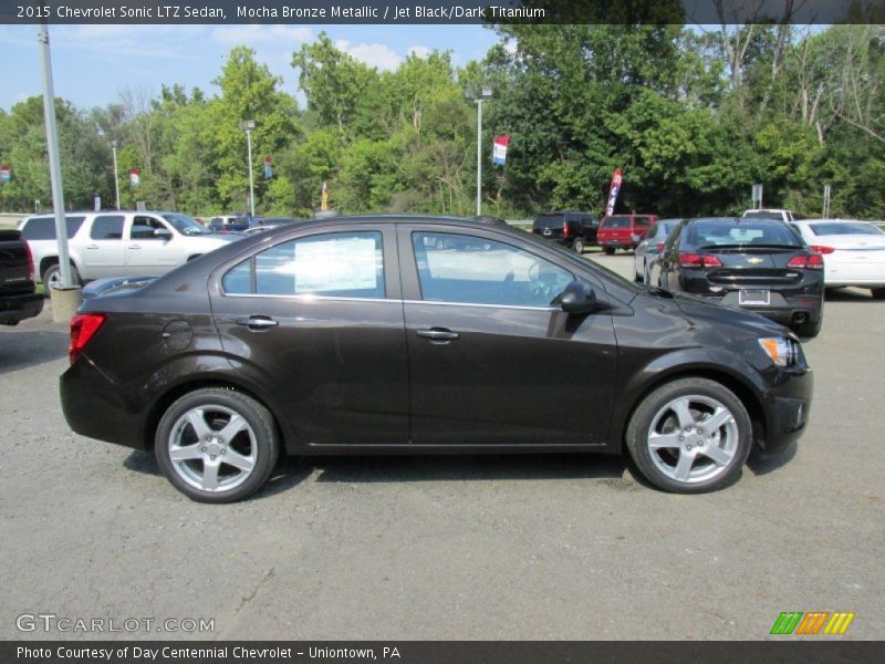  2015 Sonic LTZ Sedan Mocha Bronze Metallic