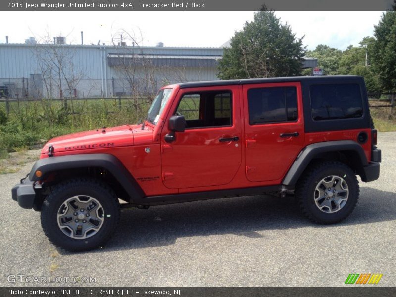  2015 Wrangler Unlimited Rubicon 4x4 Firecracker Red