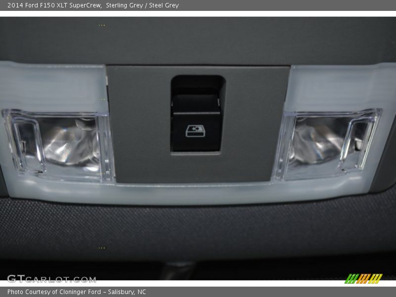 Sterling Grey / Steel Grey 2014 Ford F150 XLT SuperCrew