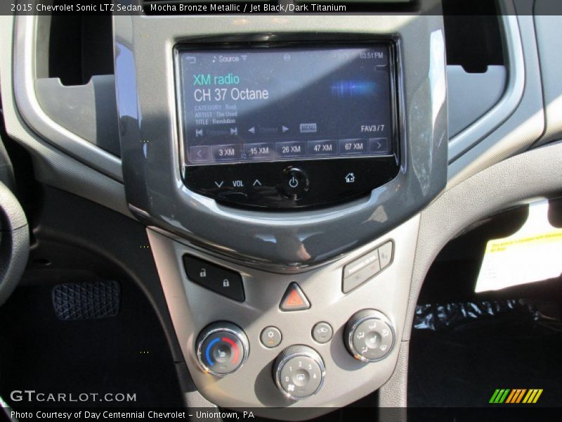 Controls of 2015 Sonic LTZ Sedan