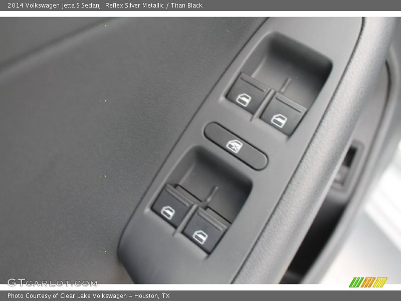 Reflex Silver Metallic / Titan Black 2014 Volkswagen Jetta S Sedan