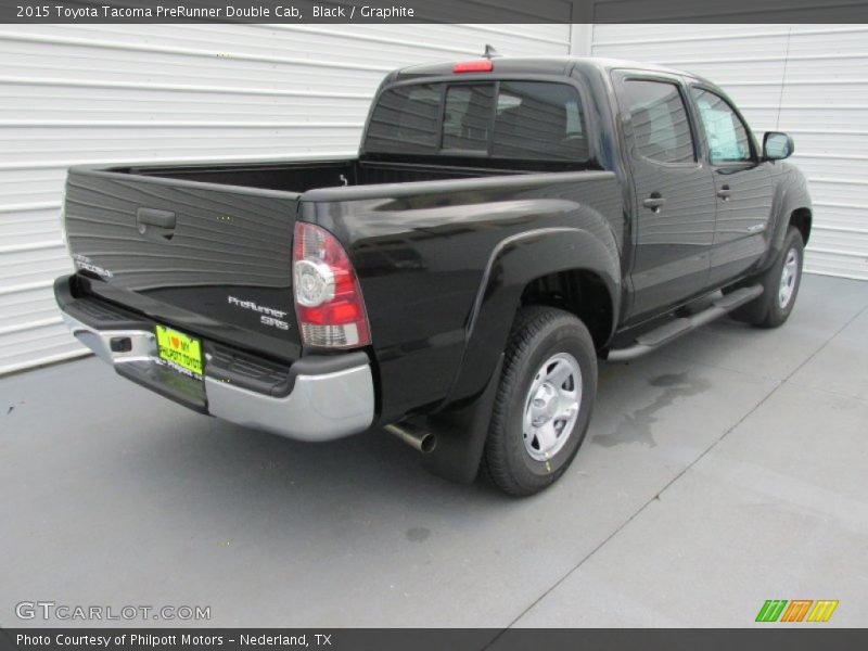 Black / Graphite 2015 Toyota Tacoma PreRunner Double Cab