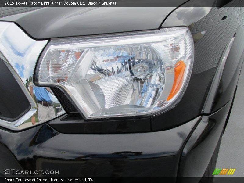Black / Graphite 2015 Toyota Tacoma PreRunner Double Cab