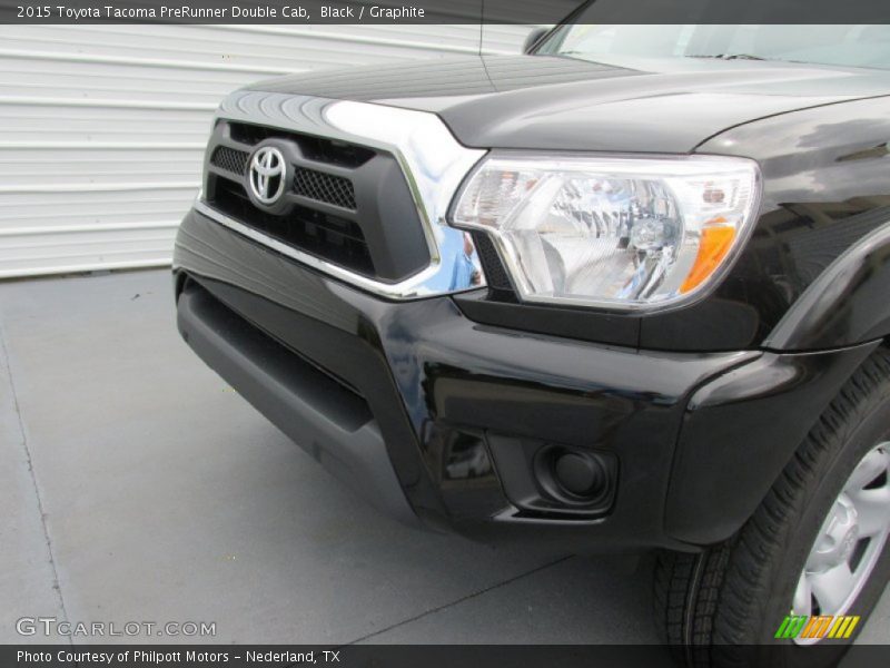 Black / Graphite 2015 Toyota Tacoma PreRunner Double Cab
