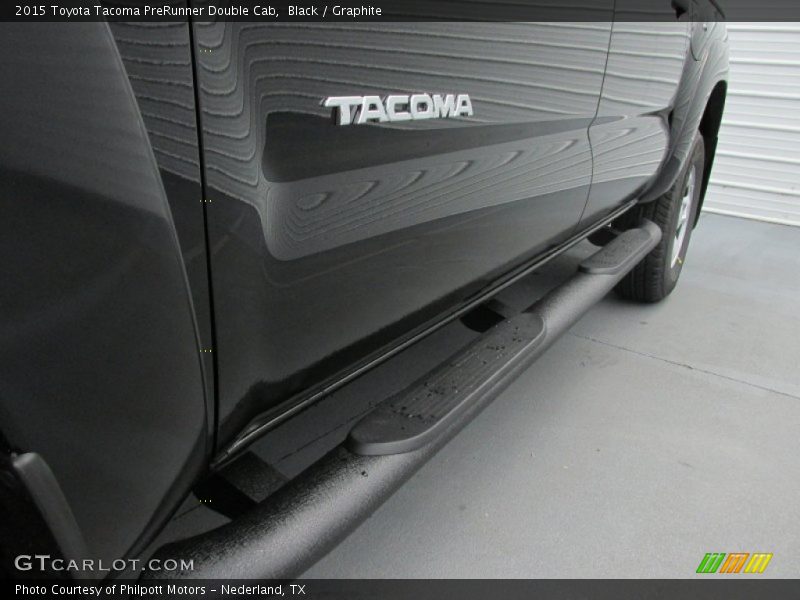 Black / Graphite 2015 Toyota Tacoma PreRunner Double Cab