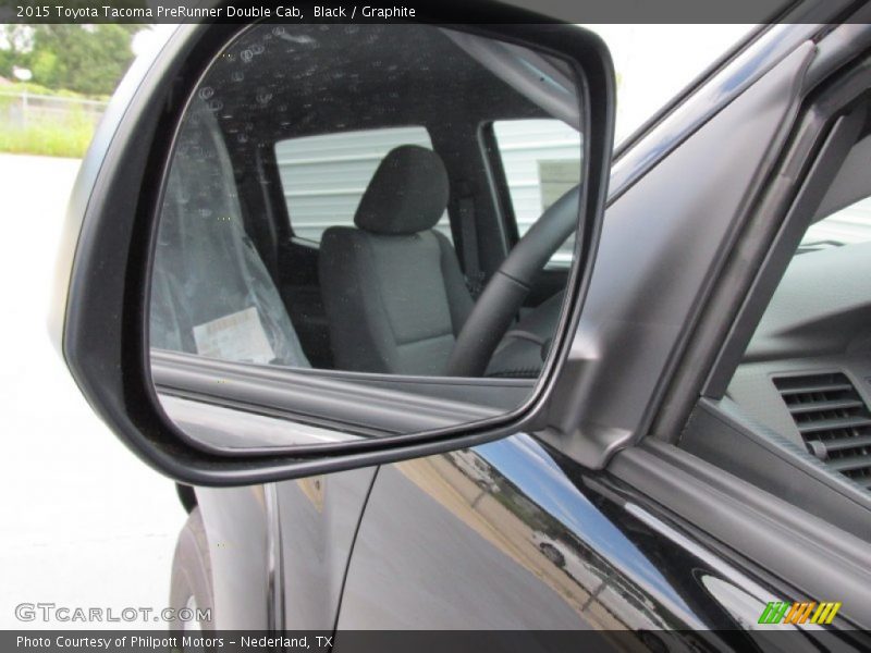 Black / Graphite 2015 Toyota Tacoma PreRunner Double Cab