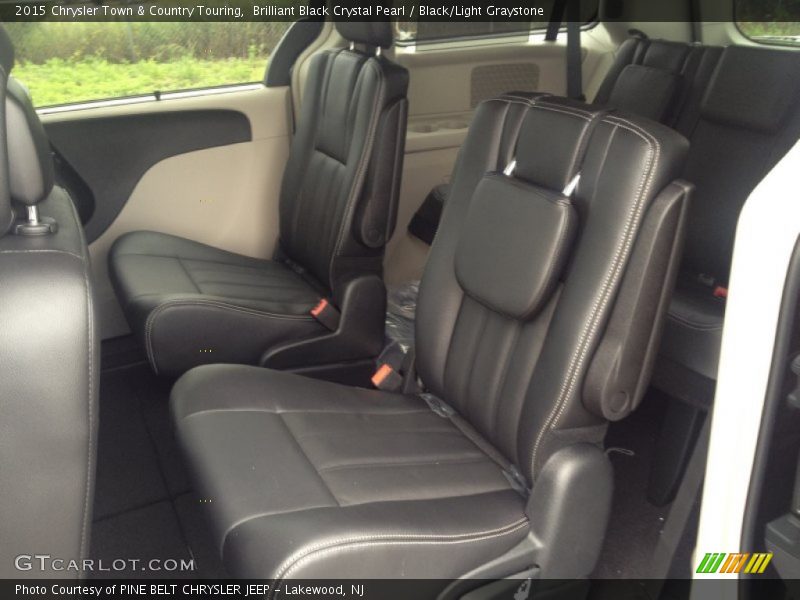 Rear Seat of 2015 Town & Country Touring
