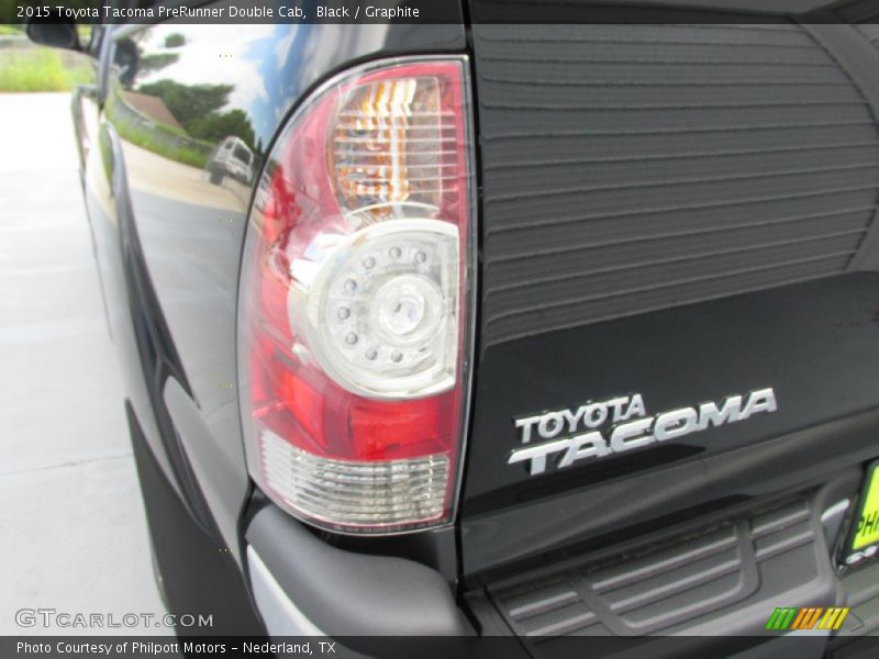 Black / Graphite 2015 Toyota Tacoma PreRunner Double Cab