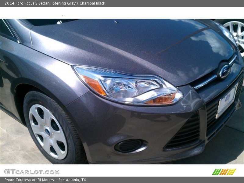 Sterling Gray / Charcoal Black 2014 Ford Focus S Sedan