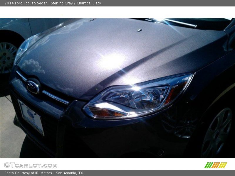 Sterling Gray / Charcoal Black 2014 Ford Focus S Sedan