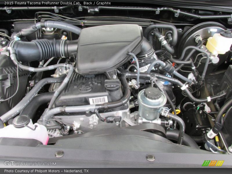 Black / Graphite 2015 Toyota Tacoma PreRunner Double Cab