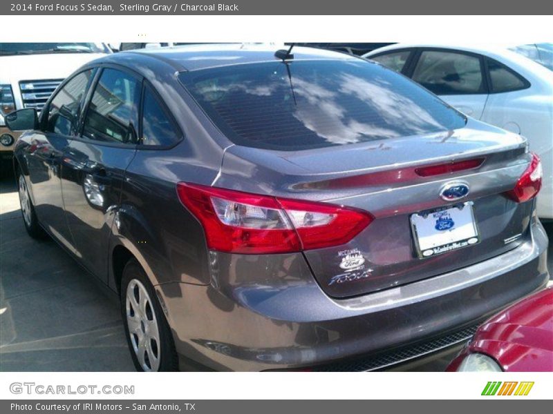 Sterling Gray / Charcoal Black 2014 Ford Focus S Sedan