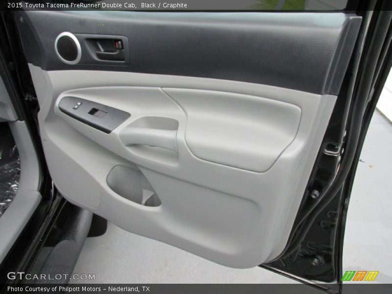 Black / Graphite 2015 Toyota Tacoma PreRunner Double Cab