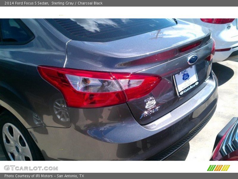 Sterling Gray / Charcoal Black 2014 Ford Focus S Sedan