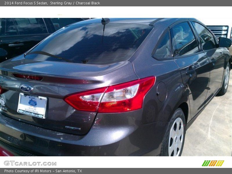 Sterling Gray / Charcoal Black 2014 Ford Focus S Sedan