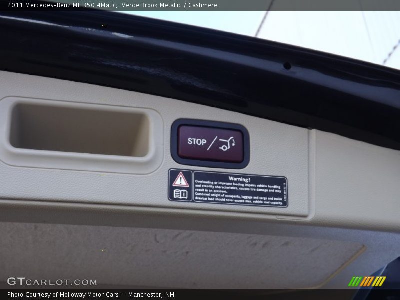 Verde Brook Metallic / Cashmere 2011 Mercedes-Benz ML 350 4Matic