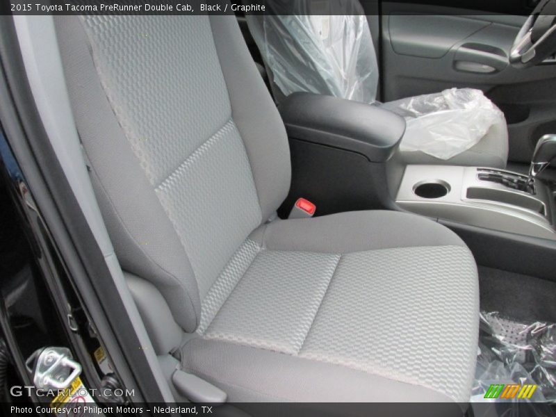 Black / Graphite 2015 Toyota Tacoma PreRunner Double Cab