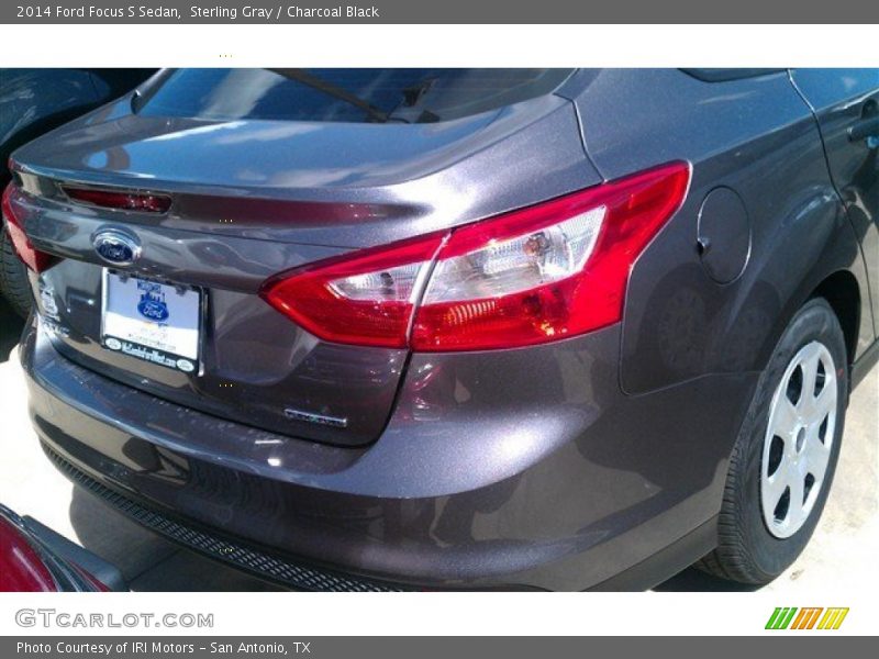 Sterling Gray / Charcoal Black 2014 Ford Focus S Sedan