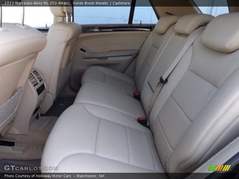 Verde Brook Metallic / Cashmere 2011 Mercedes-Benz ML 350 4Matic