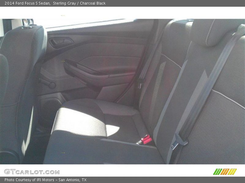 Sterling Gray / Charcoal Black 2014 Ford Focus S Sedan