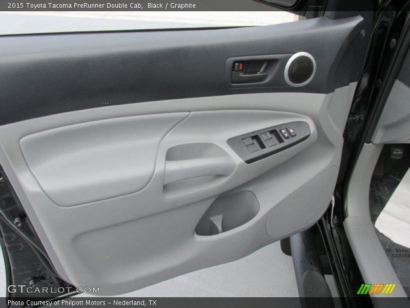 Black / Graphite 2015 Toyota Tacoma PreRunner Double Cab