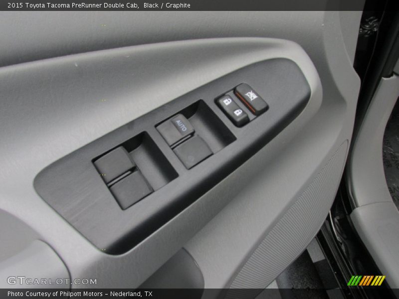 Black / Graphite 2015 Toyota Tacoma PreRunner Double Cab