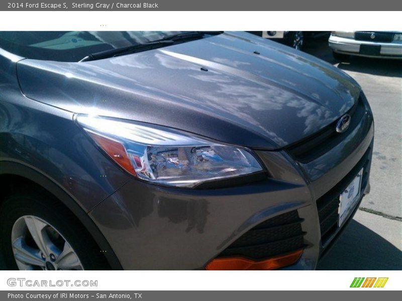 Sterling Gray / Charcoal Black 2014 Ford Escape S
